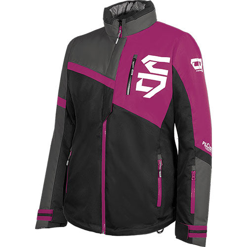 Ladies Quantam Nylon Jacket 2XL Berry
