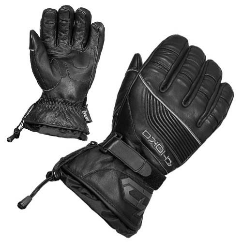 Short Gauntlet Leather Gloves